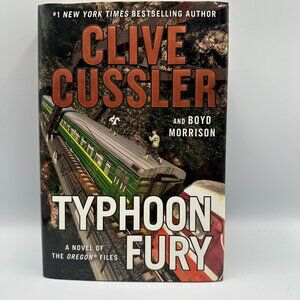 Typhoon Fury By Clive Cussler & Boyd Morrison 2017 Hardcover The Oregon Files Se